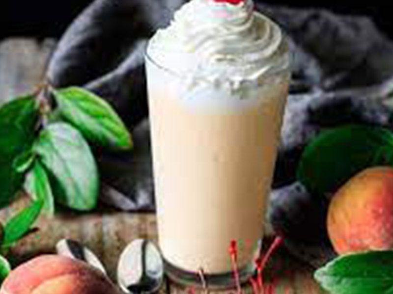 Peach Milkshake
