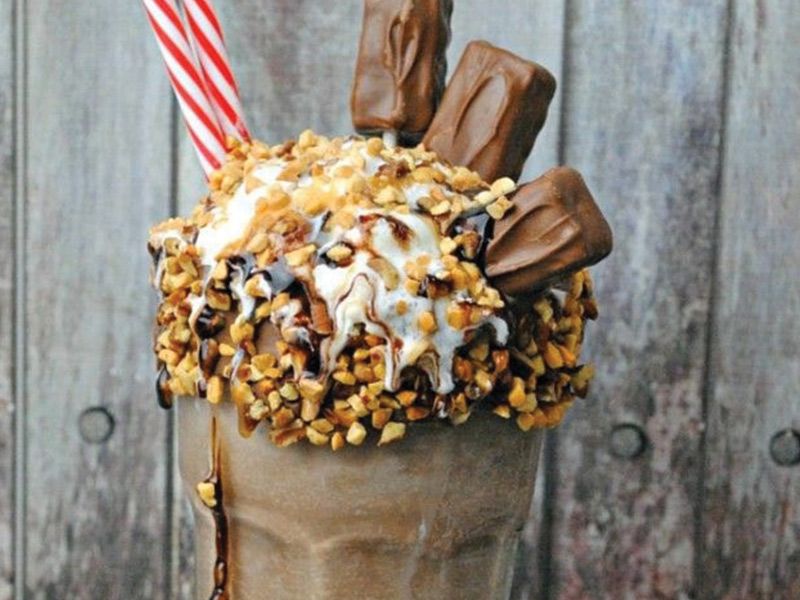 Piank Snickers Milkshake