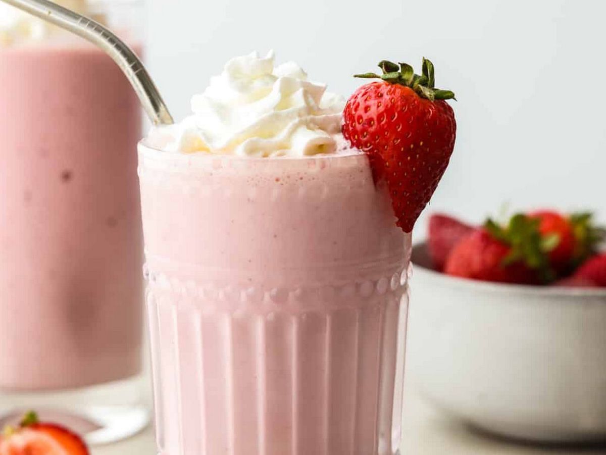 milkshake strawberry