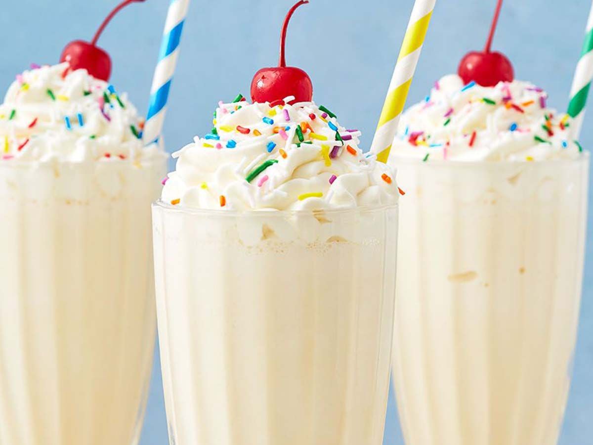 Vanilla milkshake