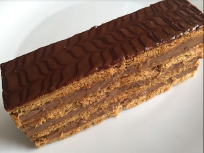 Chocolate Mille Feuilles Gateau