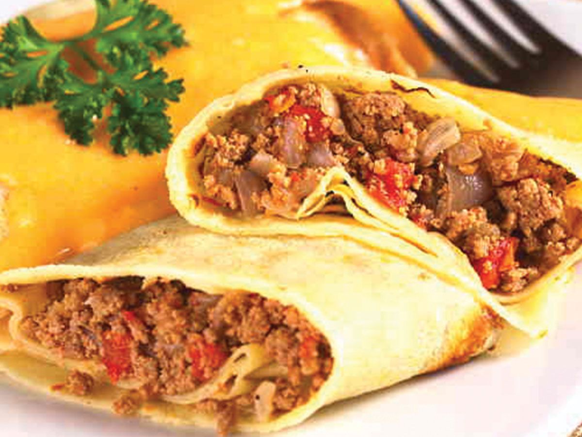 Minced crepe