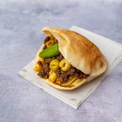 Minced Meat Finger Potatoes