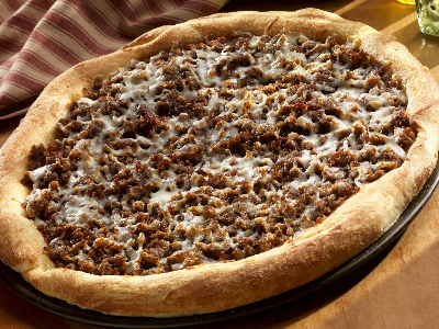 Minced Beef Pizza Large