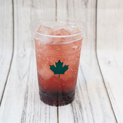 Iced Raspberry mojito