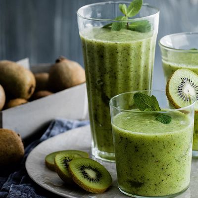 mint Kiwi smoothie mixes