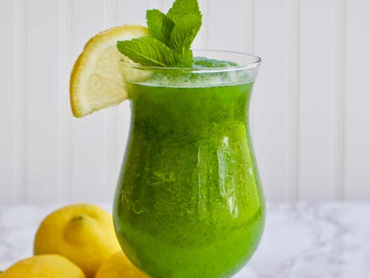 Lemon mint fresh juice