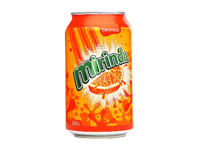 Mirinda orange can