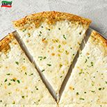 Mix Cheese Alfredo Pizza