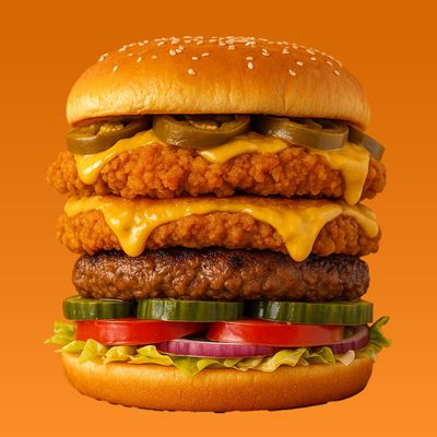 Mix Chicken Burger