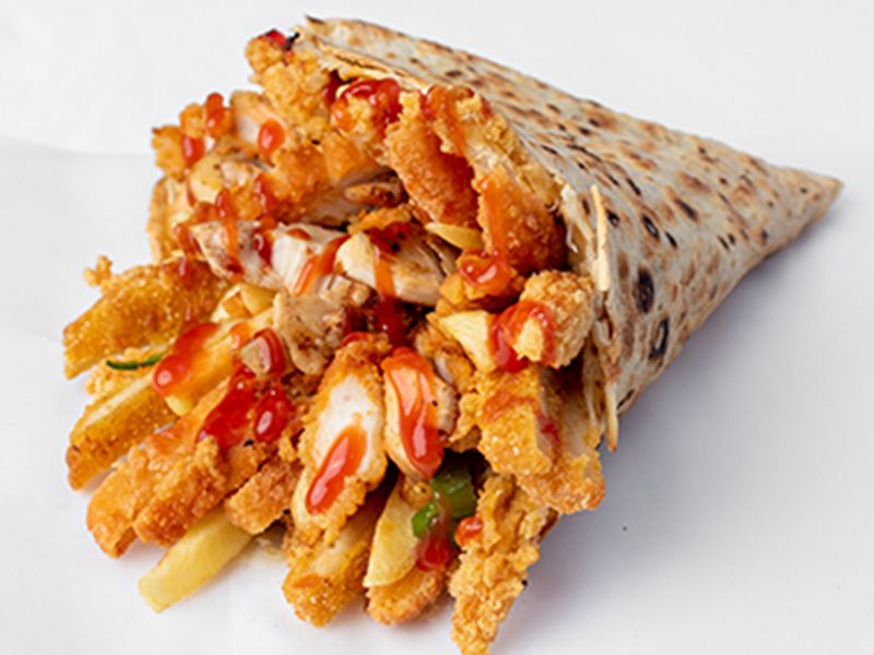 Mix Chicken Crepe