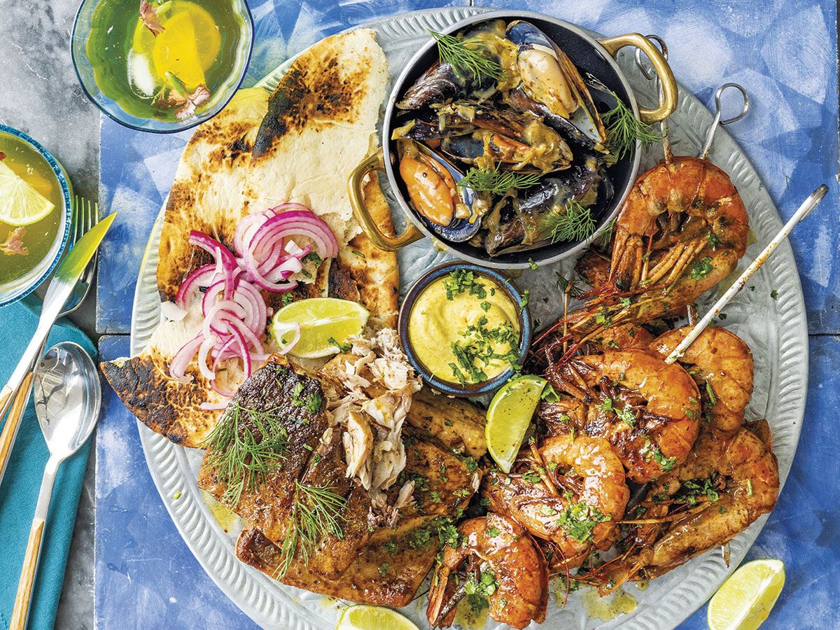 Grilled Seafood Mix
