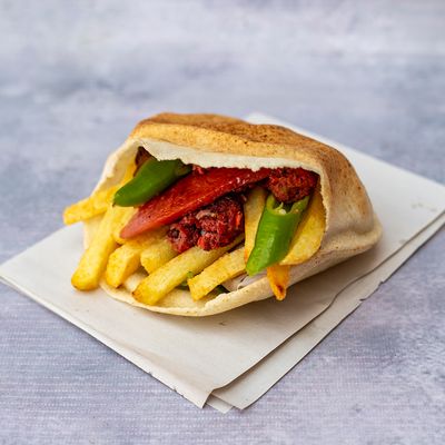 Mix Meat Fingers Potatoes