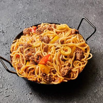 Mixed meat pasta