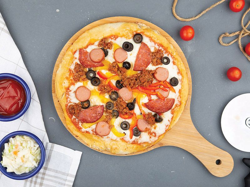 Mix Meat Italian Pizza
