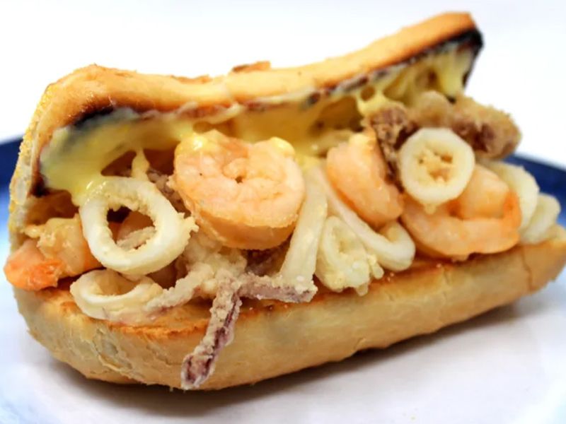 Mix Seafood Sandwich