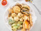 Mix Vegetables Tempura With Fish