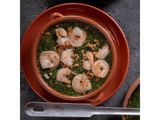 Molokhia With Shrimp