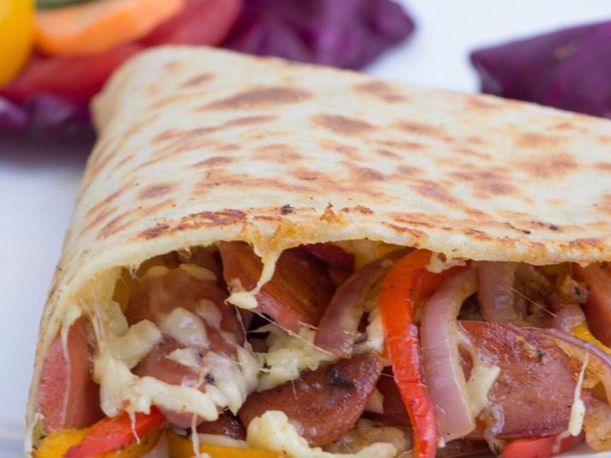 Hot Dog Crepe
