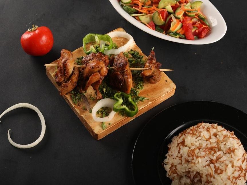 Shish Tawook Platter