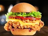 Melted Cheese Crispy Burger