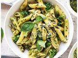 Chicken Mushroom Pesto Pasta