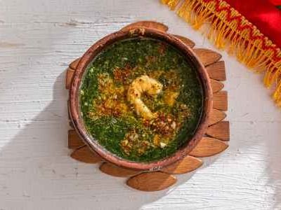 Molokhia With Shrimp