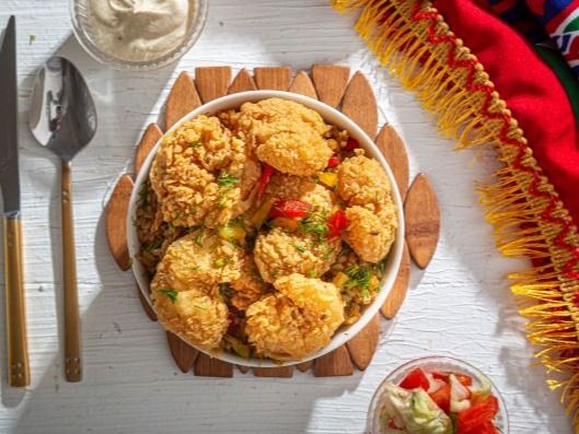 Rice with Mix Seafood
