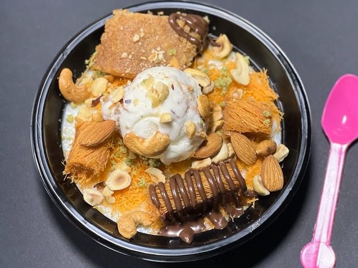 Milky Konafa Rice Pudding