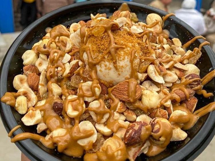 Rice Pudding With Nuts
