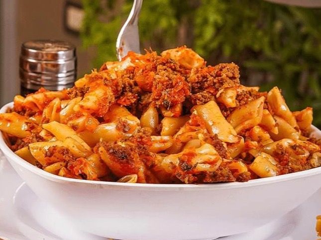 Oriental Sausage Pasta