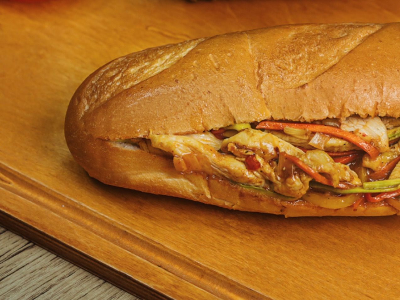 Chicken Napalm Sandwich