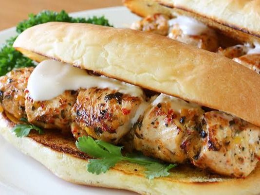 Shish Tawook Sandwich