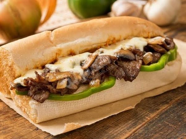 Egyptian Meat Shawerma French Sandwich