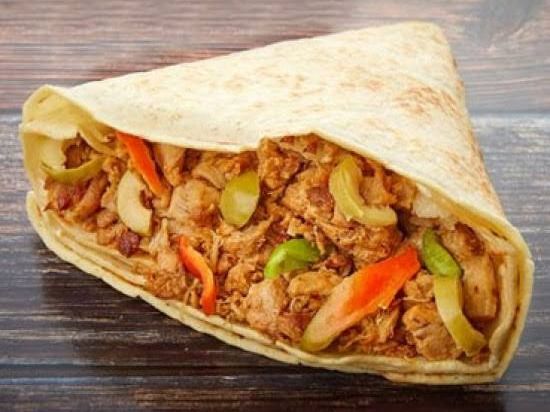 Chicken Shawerma Crepe