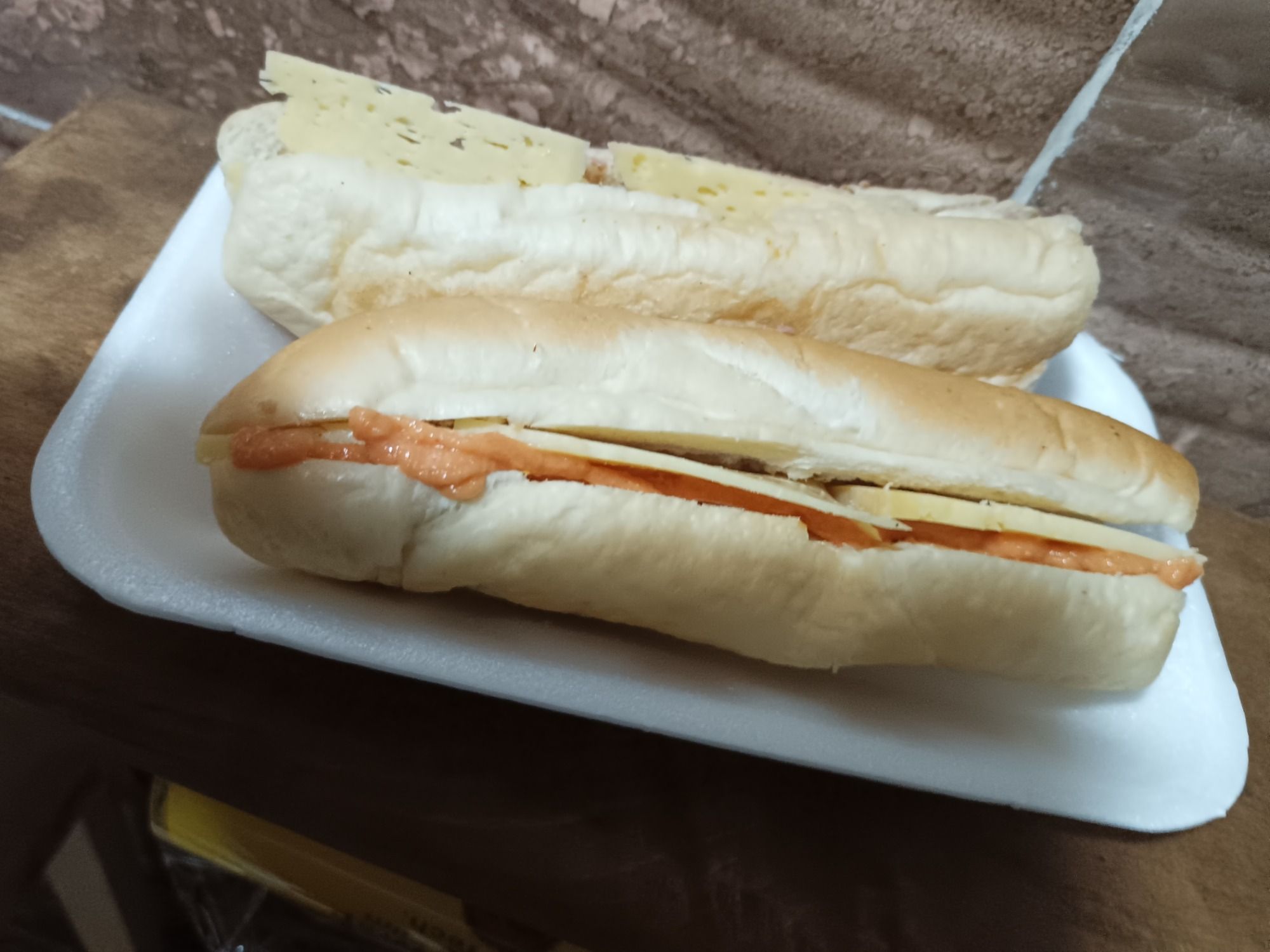 Roumi Cheese Sandwich With Caviar
