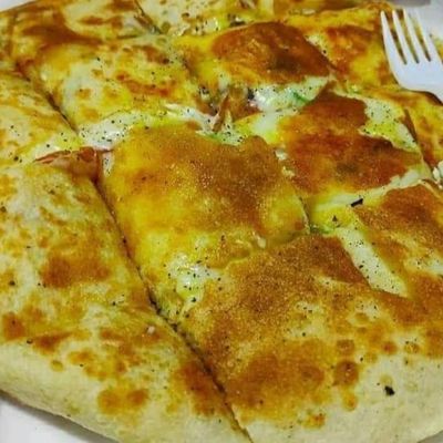 فطيرة دجاج مقرمش