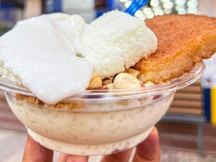 Rice Pudding With Basbousa
