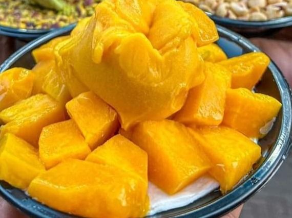 Rice Pudding With Mango
