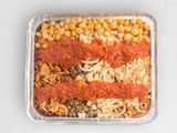 Square Koshary Plate