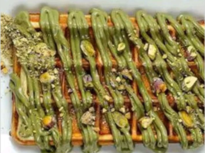 Pistachio Waffle