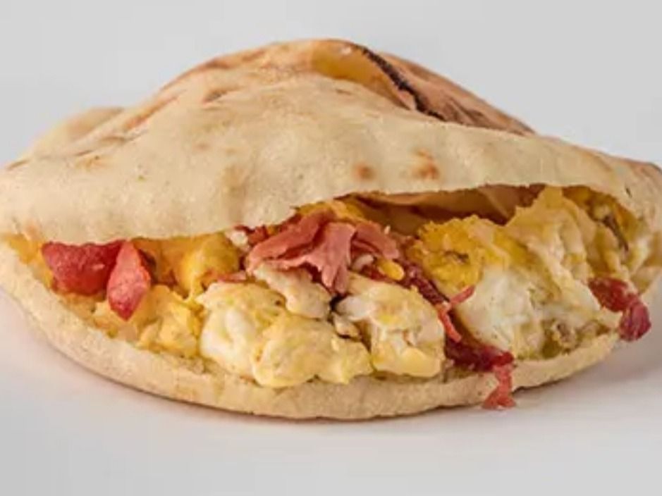 Pastrami Omelette Sandwich