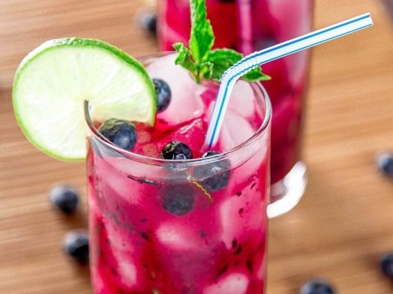 Blueberry Mojito