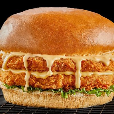 Spicy Mayonnaise Chicken Burger