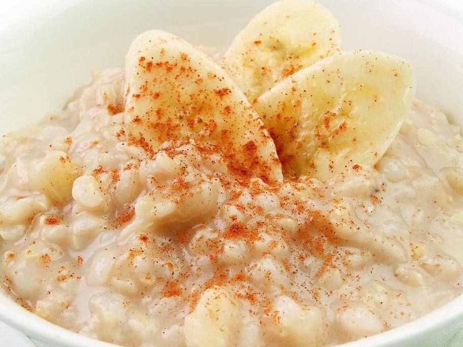 Rice Pudding With Banana