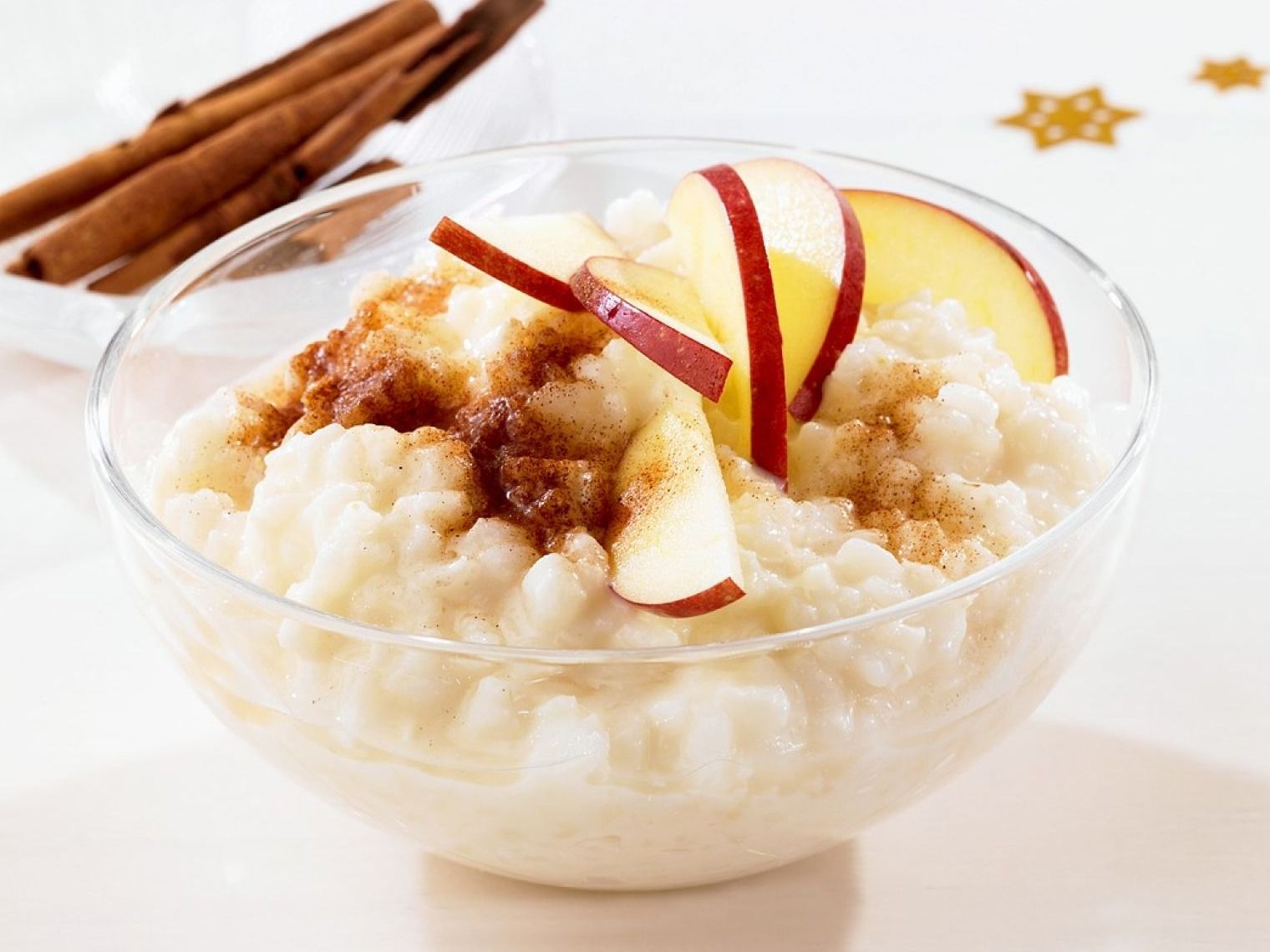 Rice Pudding With Apple