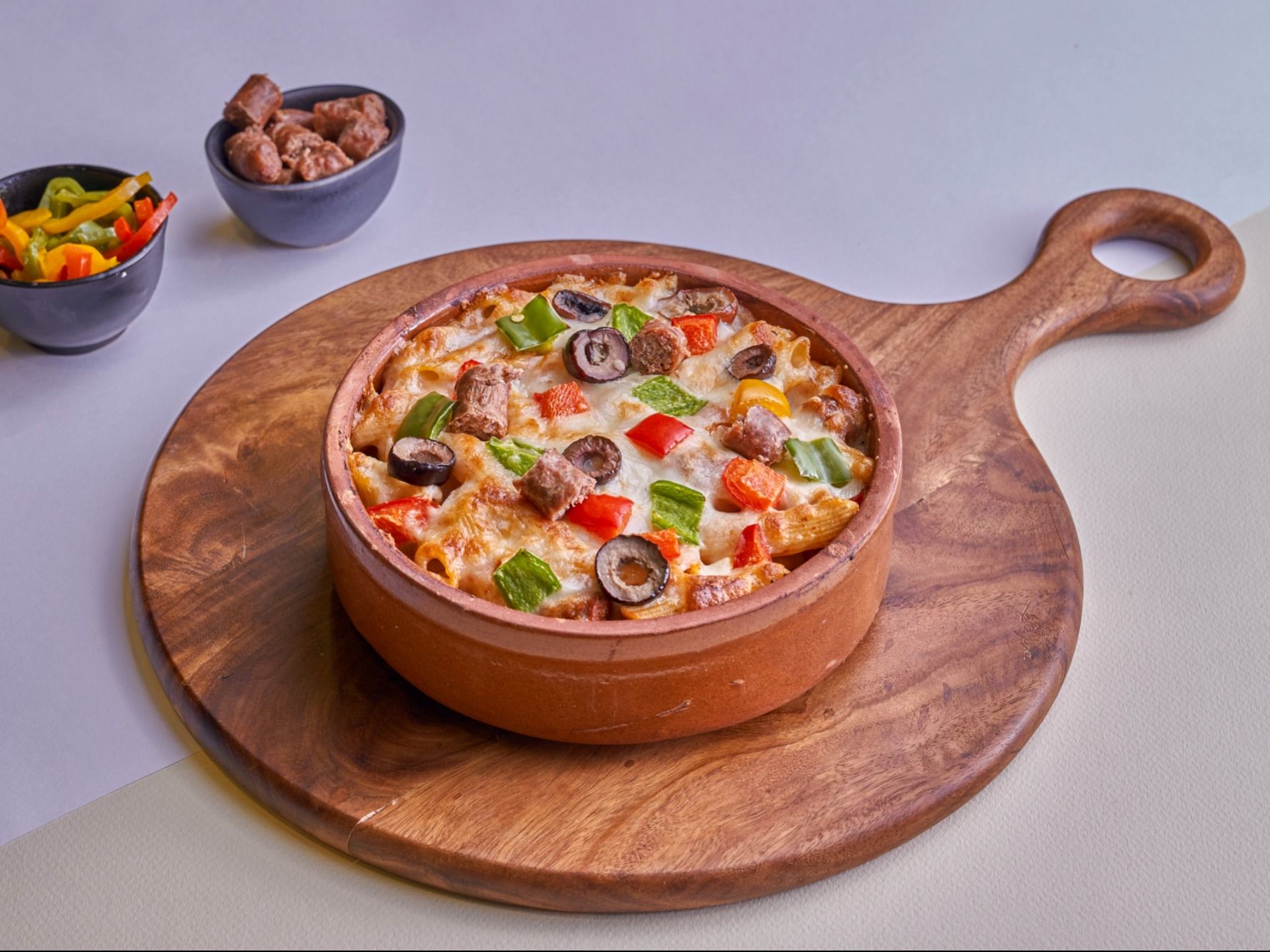 Pizza Topping Liver Pasta Casserole