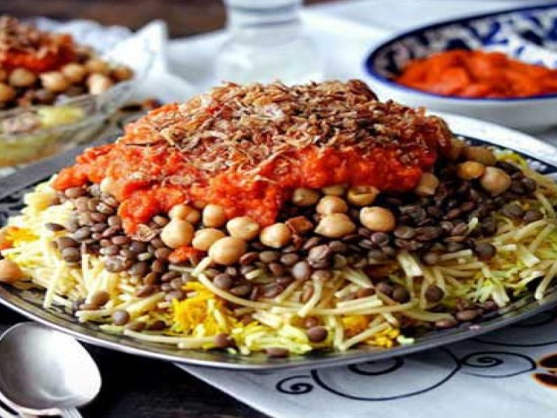 Large Koshary With Meat
