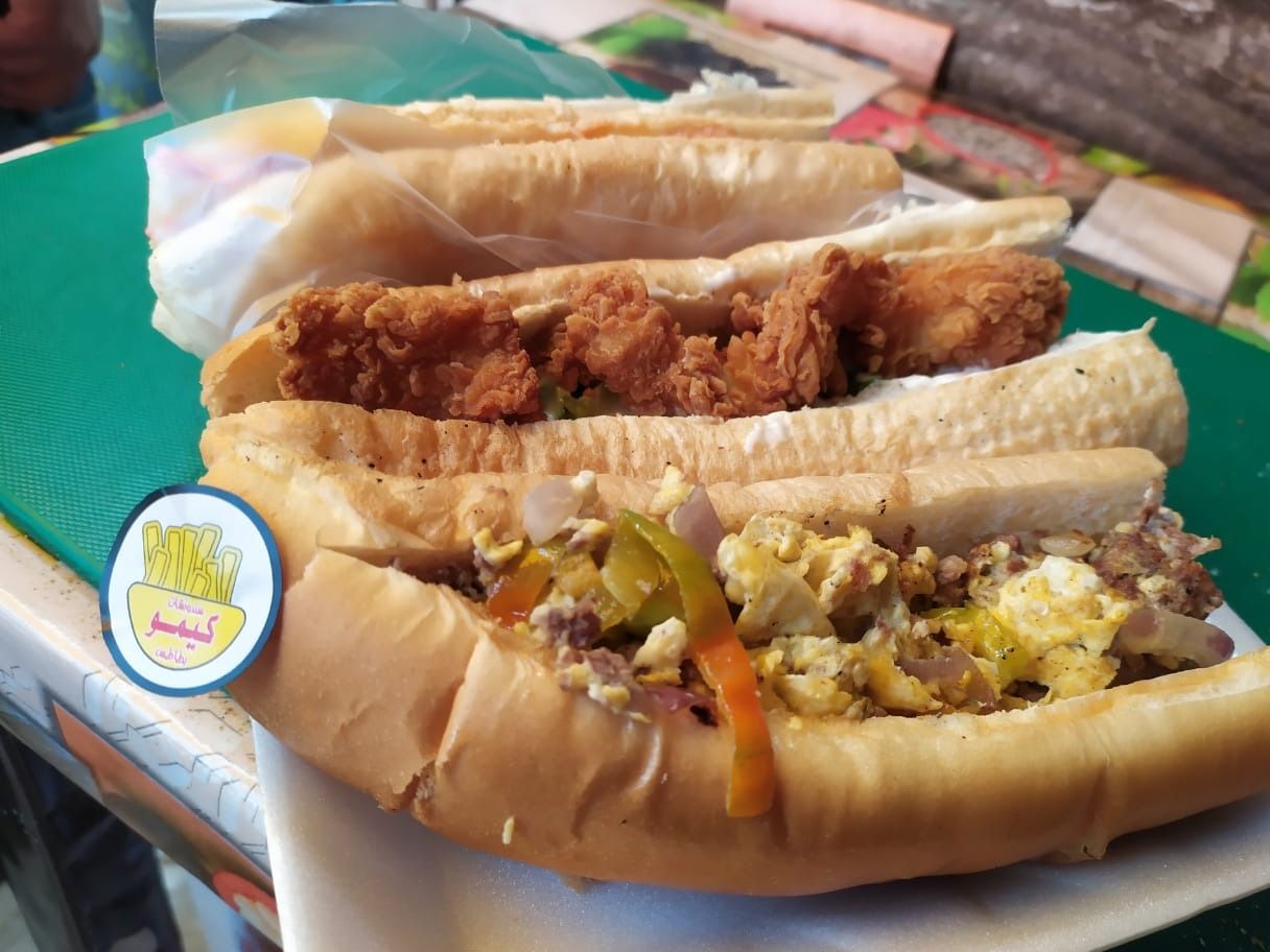 Spanish Sausage Egg Sandwich