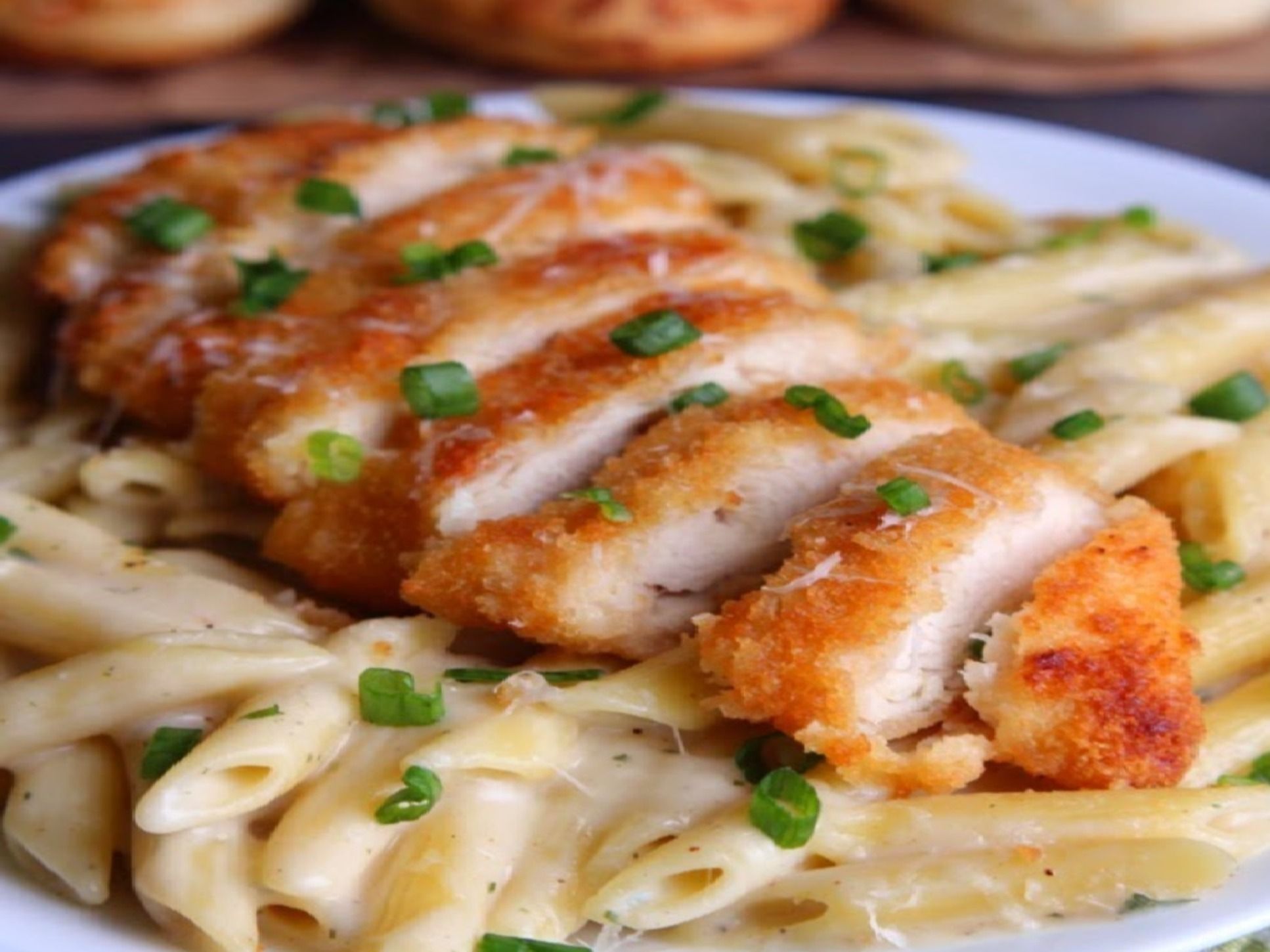 Fried Chicken Pasta